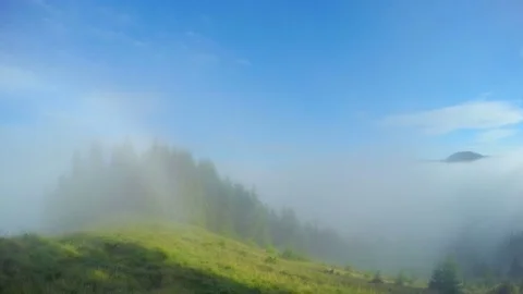 Summer Mountains Landscape. Stock Footage 69864257