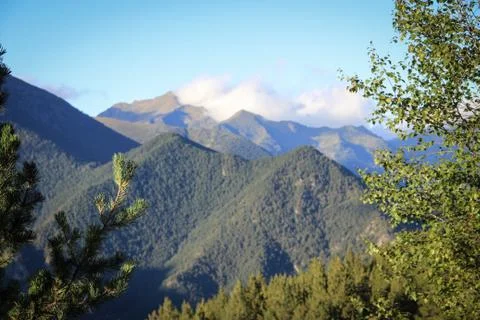 Summer mountains Stock Photos