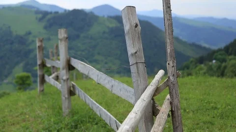 Summer in the mountains of Ukraine Stock Footage 98984700