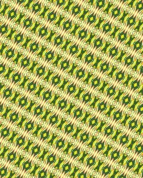 Summer neon garden themed patterned wallpaper-style design, accented by pur.. 스톡 일러스트