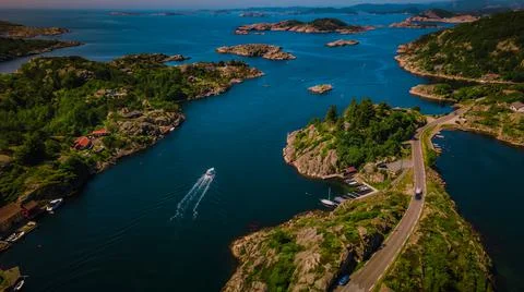 Summer in Norway Stock Photos
