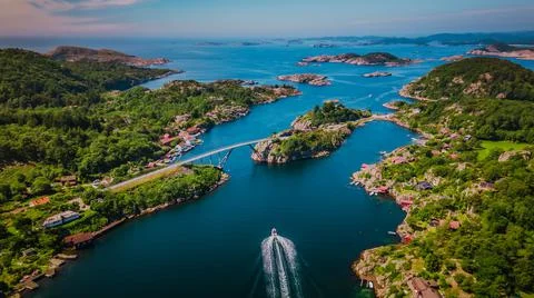 Summer in Norway Stock Photos