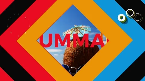 Summer Opener Modèle After Effects