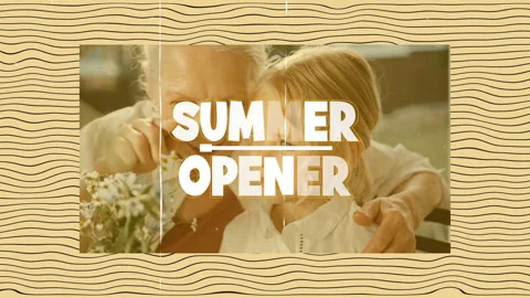 Summer Opener Modèle After Effects