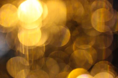 Summer orange background with bokeh Stock Photos