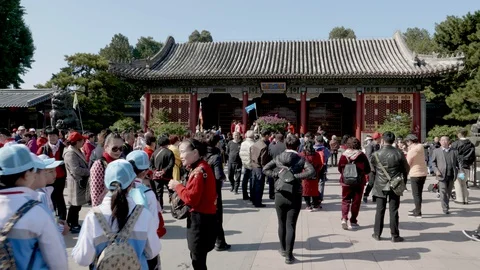 Summer Palace Beijing 스톡 동영상 128976881
