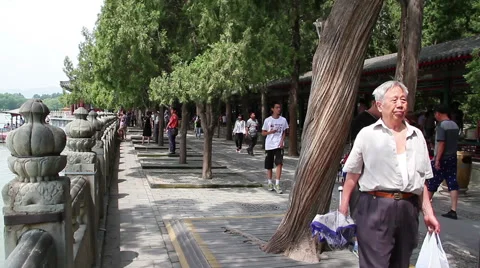 Summer Palace at daytime HD. Видео 40462421
