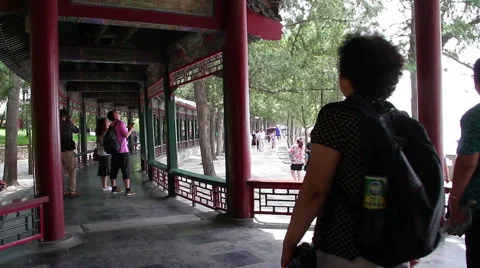 Summer Palace at daytime HD. Видео 40462464