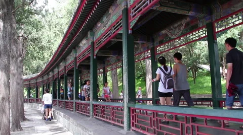 Summer Palace at daytime HD. Видео 40462556