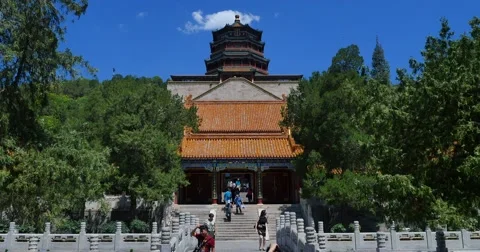 The summer palace Stock Footage 69016256
