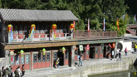 The Summer Palace Stockbeeldmateriaal 85710580