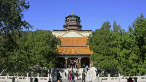 The Summer Palace Stockbeeldmateriaal 85713420