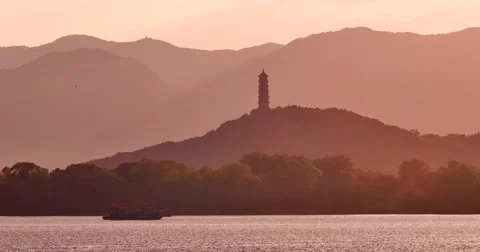 The Summer Palace  lake Stock Footage 69015503
