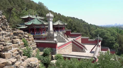 Summer Palace located in Beijing of China. Video stock 65222601