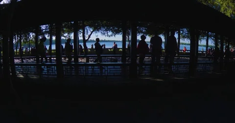 The Summer palace the Long Corridor Stock-Footage 119670128