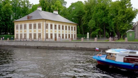 The Summer Palace of Peter the Great Stock Footage 277874133