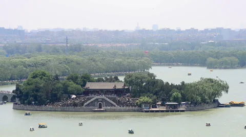 Summer Palace scene Stock Footage 65225683