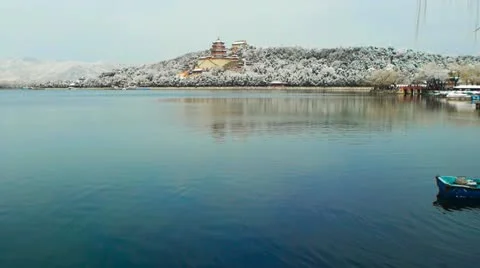 The Summer palace Snow Stock-Footage 10897383