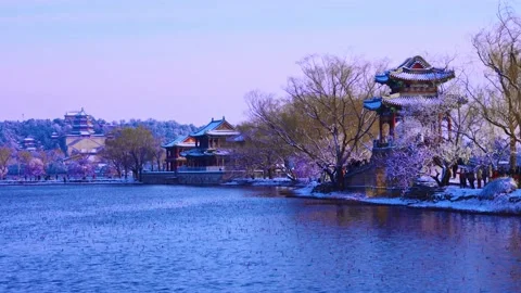 Summer Palace in Spring Stock-Footage 172118597