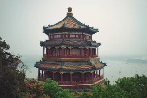 Summer Palace View Stock Photos