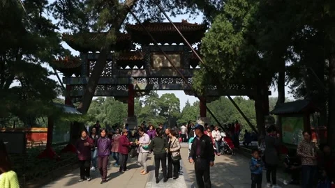 Summer Palace/Yiheyuan Stock Footage 203092594