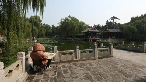 Summer Palace/Yiheyuan Stock Footage 203094315