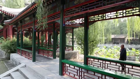 Summer Palace/Yiheyuan Stock Footage 203096472