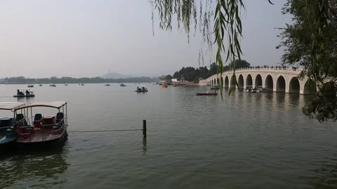 Summer Palace/Yiheyuan Video stock 203098219