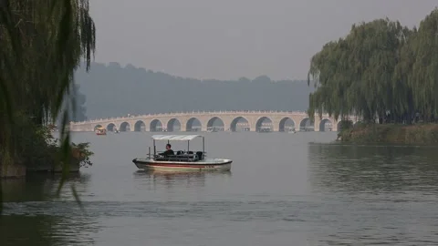 Summer Palace/Yiheyuan Stock Footage 203099746