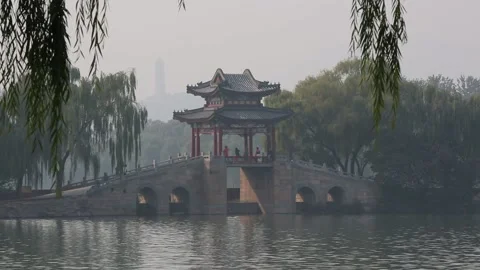 Summer Palace/Yiheyuan Stock Footage 203101447