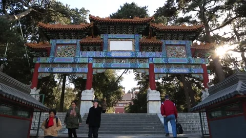 Summer Palace/Yiheyuan Stock Footage 203215832