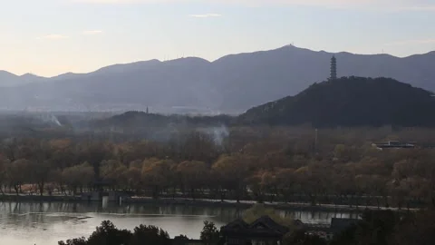 Summer Palace/Yiheyuan Stock Footage 203219074