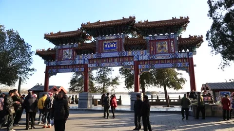 Summer Palace/Yiheyuan Stock Footage 203221949