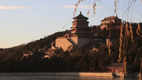 Summer Palace/Yiheyuan Stock Footage 203225697
