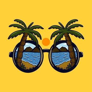 SUMMER PARADISE イラスト素材