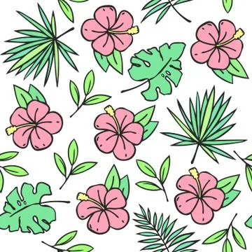 Summer pattern Stock Illustration
