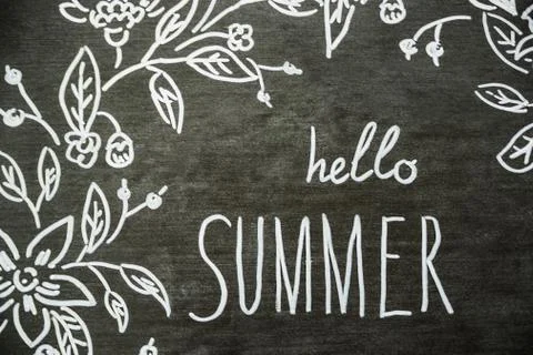 Summer pattern Foto stock