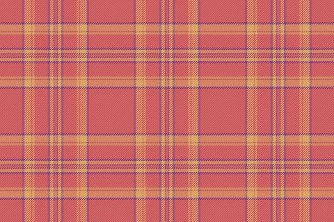 Summer pattern texture vector, vibrant fabric tartan seamless. Naked textil.. Stock Illustration