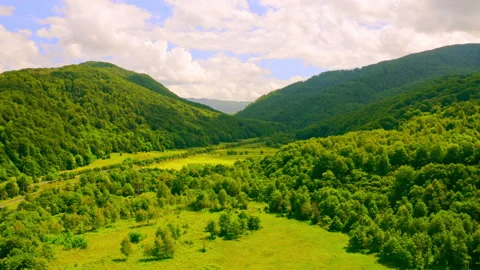 Summer paysage in highlands Stock Footage 137066207