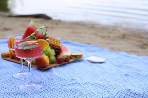 Summer picnic Stock Photos