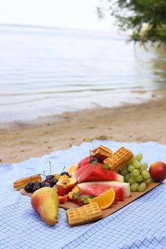 Summer picnic Stock Photos