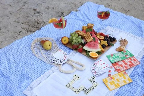 Summer picnic Stock-Fotos