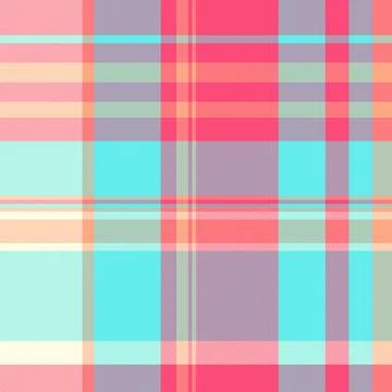Summer plaid textile texture, collage fabric pattern background. Production.. Stock Illustration
