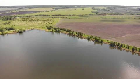 Summer pond Stock Footage 147099728