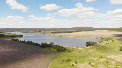 Summer pond Stock Footage 147101686