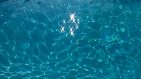 Summer Pool Stock Footage