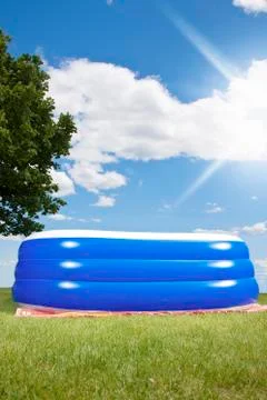 Summer pool Stock Photos