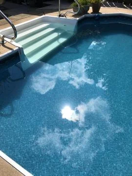 Summer in the Pool 写真素材