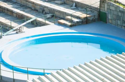 Summer pool Stock Photos