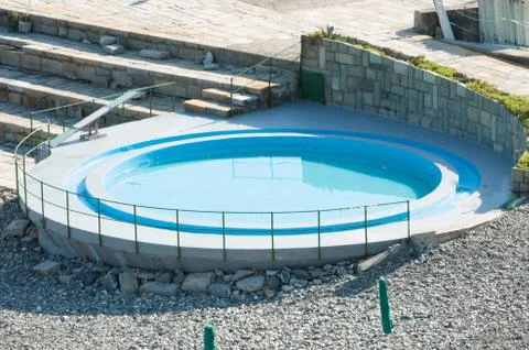 Summer pool Stock Photos